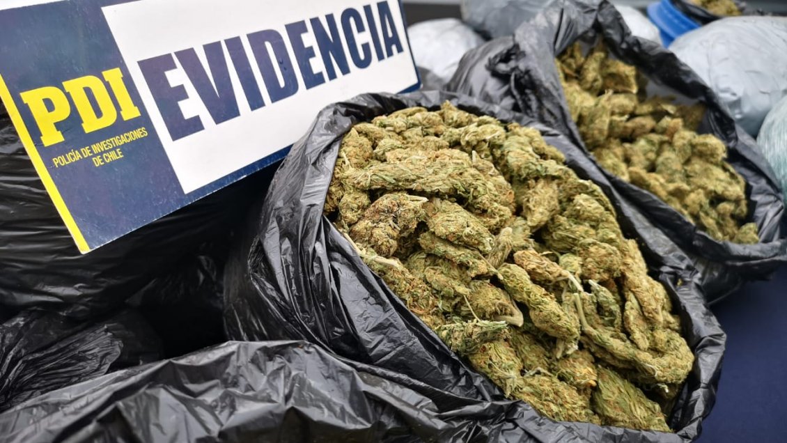 Detiene a banda acusada de traficar droga en las regiones de Coquimbo y Valparaíso