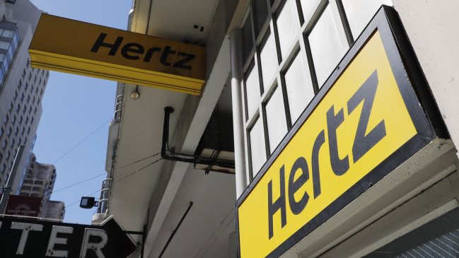 La compañía de arriendo de vehículos Hertz se declaró en bancarrota