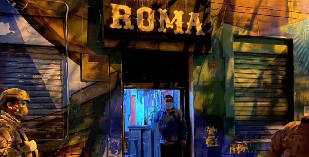 Armada cerró conocido bar 