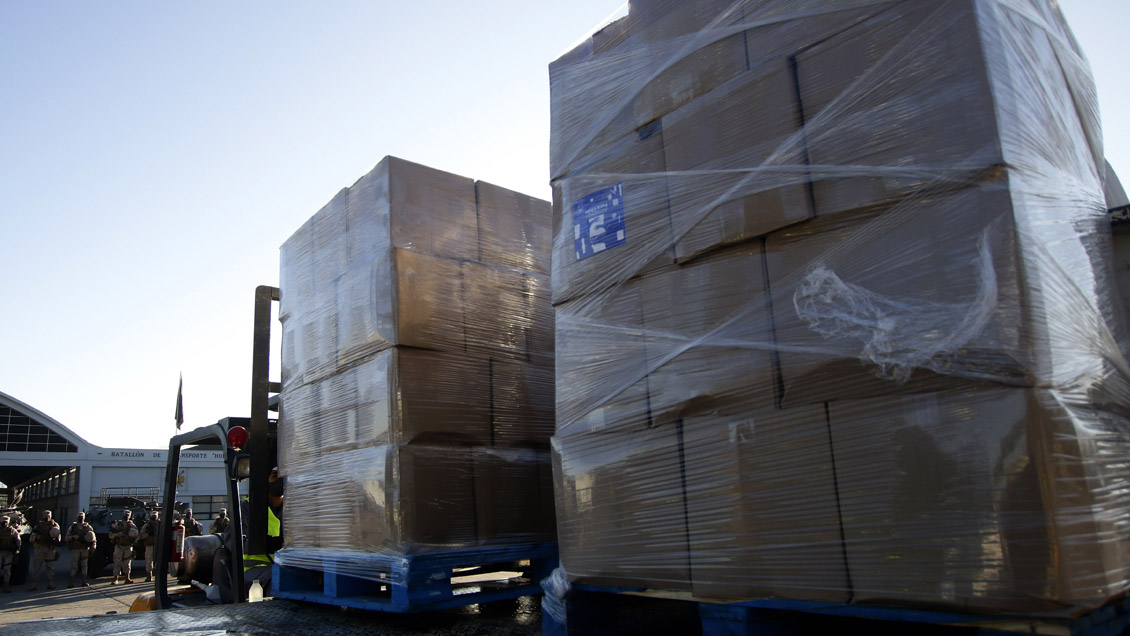 Intendencia anunció compra de un millón más de cajas de alimentos para la Región Metropolitana