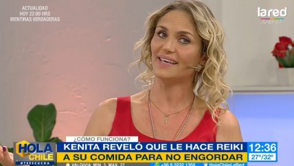  Kenita Larraín habló de su 