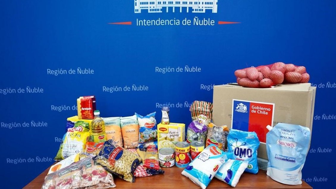 Gobierno entregará 30 mil cajas de alimentos a familias vulnerables de la región de Ñuble