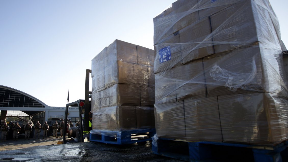 Providencia renunció a las cajas de alimentos del Gobierno