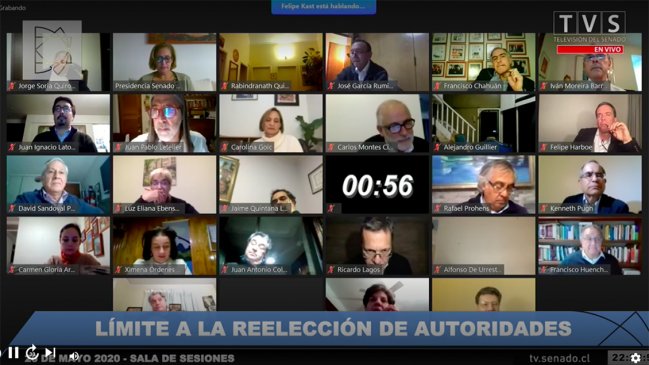 Límite a la reelección: Las recriminaciones contra senadores que no votaron la retroactividad