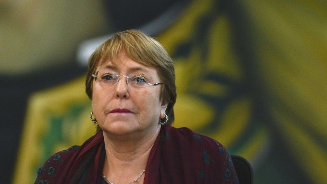 Bachelet pidió 