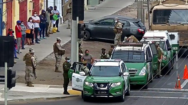 Hombre contagiado con Covid-19 fue sorprendido caminando por el centro de Iquique