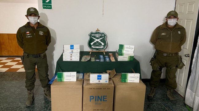 Sorprenden a extranjero con más de cuatro millones en cigarros de contrabando cerca de Putre