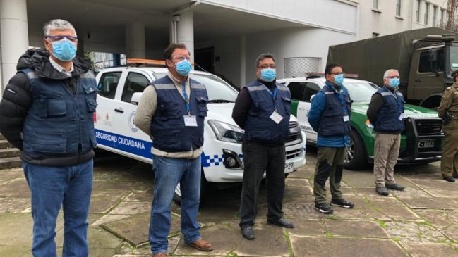 Inspectores municipales de Chillán se sumaron a fiscalización sanitaria por el coronavirus
