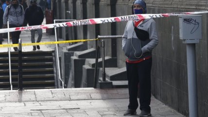   El operativo en Plaza de Armas por sujeto con Covid-19 