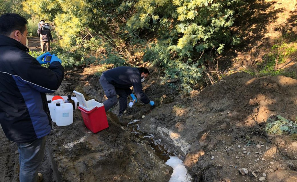 Ránquil: Seremi investiga filtración de efluentes desde ducto de Celulosa Arauco