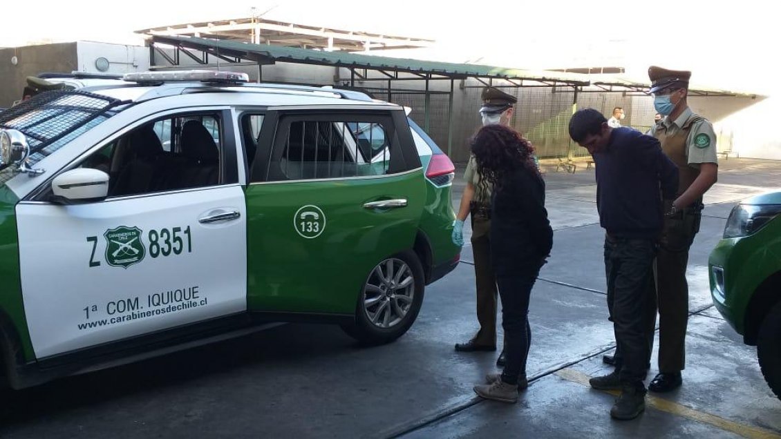 Iquique: Delincuentes fueron detenidos en menos de 48 horas cometiendo el mismo delito