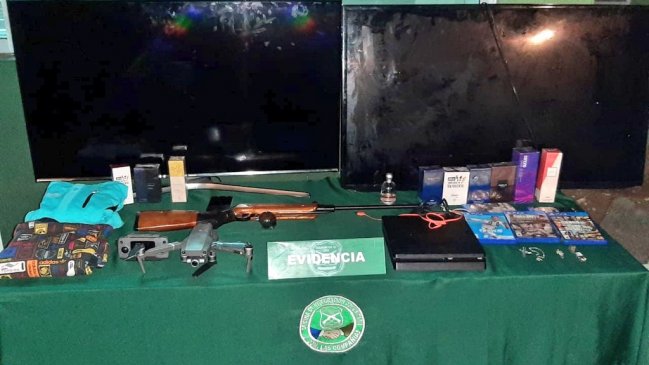 Carabineros desbarató banda especializada en robos en La Serena