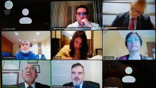 Caso de violencia intrafamiliar fue el primer juicio 100 % online de Punta Arenas