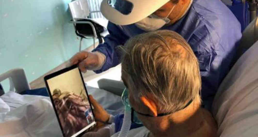 Donan tablets al Hospital de Iquique para conectar a pacientes Covid con sus familias