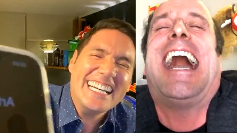 Stefan Kramer y Pancho Saavedra sacaron carcajadas con pitanzas a famosos