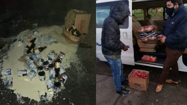 Empresa de buses despidió a chofer que aplastó productos de ciudadano haitiano en Los Ángeles