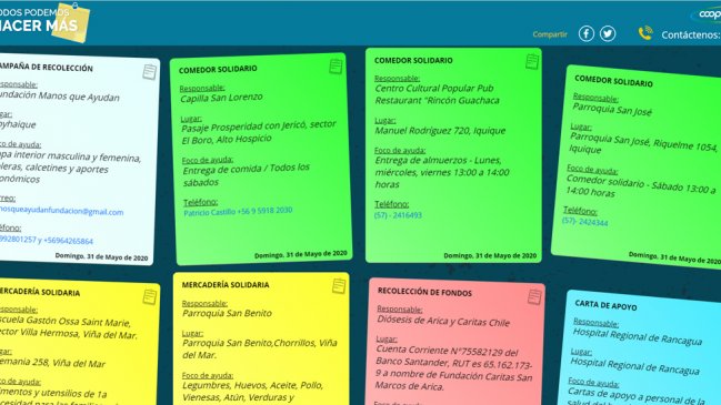 #TodosPodemosHacerMás: Graneros, Providencia, La Serena, Coyhaique, Alto Hospicio