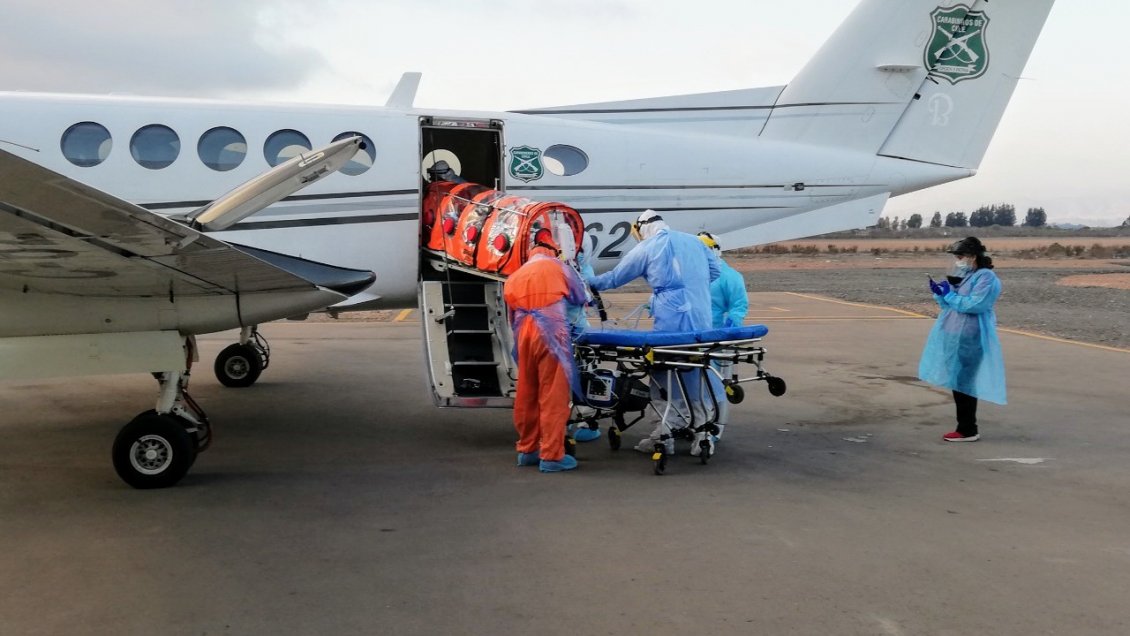 Hospital de La Serena recibió primeros pacientes trasladados desde Santiago
