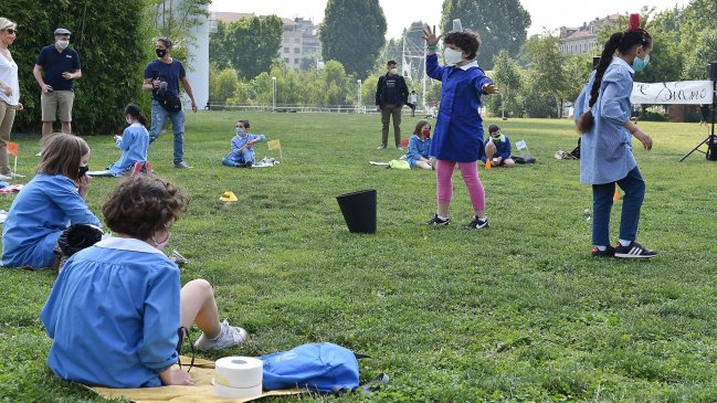 Italia terminó el año escolar con clases en línea y huelga simbólica de profesores