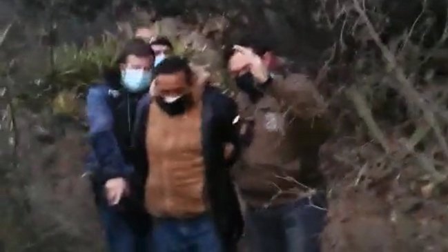 Sospechoso de femicidio estaba escondido en una quebrada