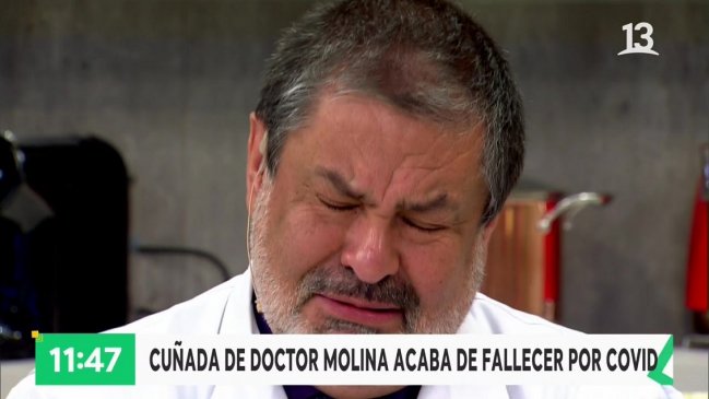 Doctor Molina tras muerte de su cuñada por Covid-19: 