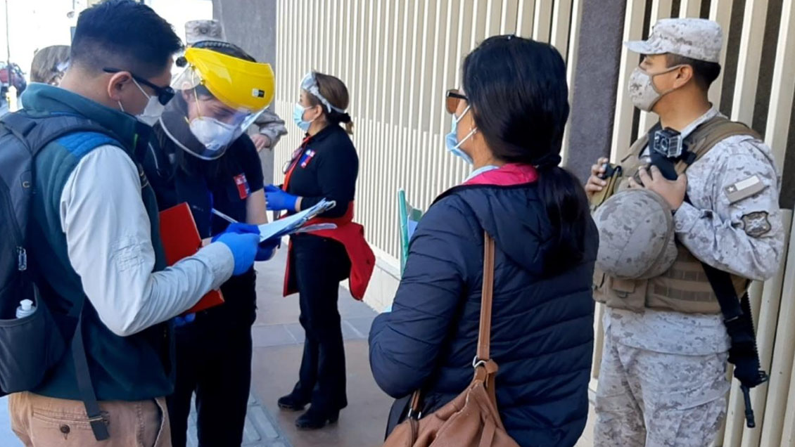 Calama: 34 personas infringieron la cuarentena en el primer día