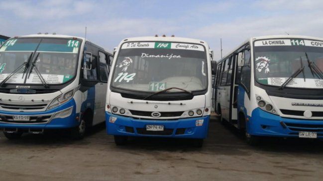 Línea 114 del TransAntofagasta suspendió servicios por contagio de uno de sus miembros