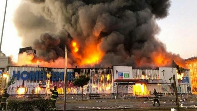 Concepción: Planean reemplazar Sodimac incendiado por un edificio de 25 pisos