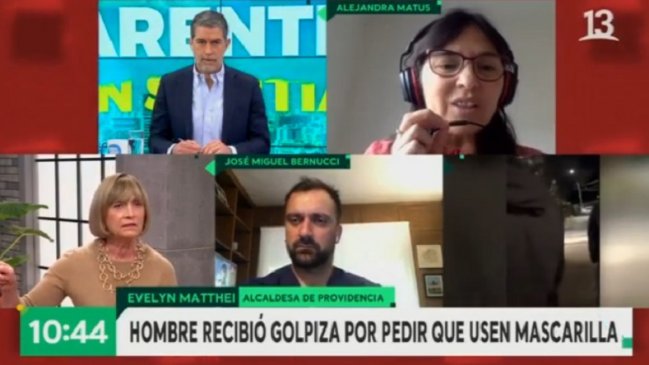 El tenso momento entre Matthei y Alejandra Matus por uso de la palabra 