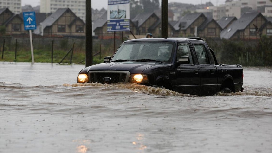 Onemi declaró alerta temprana preventiva para La Araucanía por lluvia y fuertes vientos