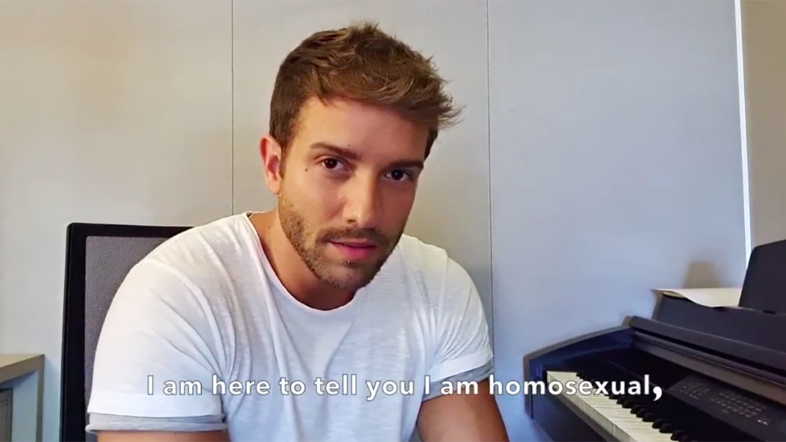 Pablo Alborán hace pública su homosexualidad: 