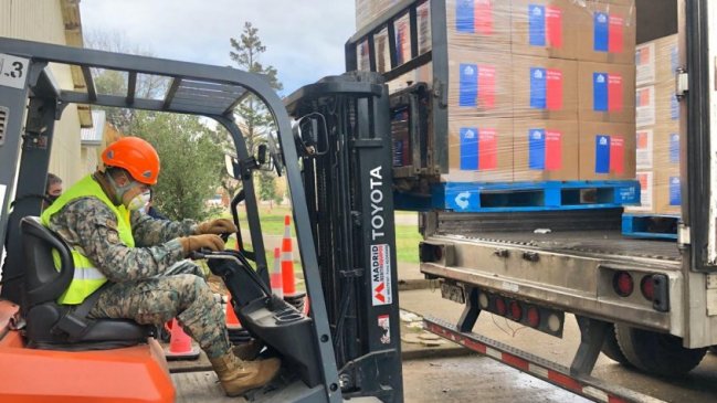 Gobierno entregó más de 10 mil cajas de alimentos en Chillán y comienza despliegue en Chillán Viejo