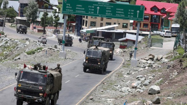 India confirmó 76 soldados heridos tras choque fronterizo con China