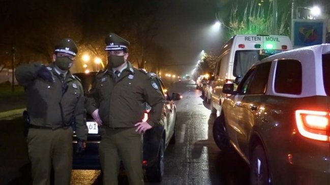 Estrictas fiscalizaciones en Rancagua y Machalí tras inicio de la cuarentena territorial