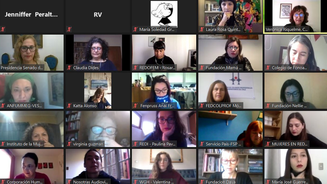 Denuncian boicot machista a reunión por Zoom sobre agenda de género