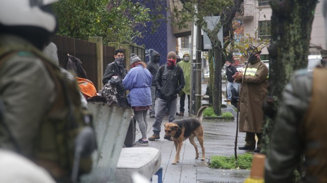 Carabineros desalojó por segunda vez casa 