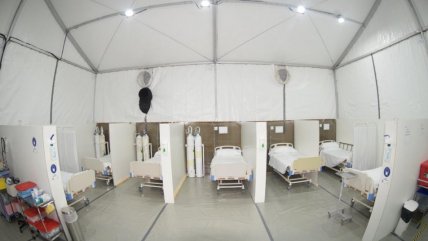   Con ayuda de Farkas, Peñaflor implementó hospital de campaña 