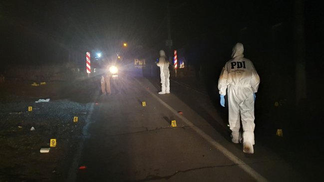 Repartidor en moto fue asesinado a balazos durante asalto en Buin