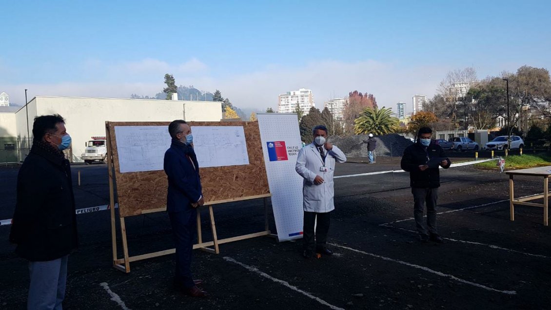 Distintas versiones dejan en duda instalación del hospital modular de Concepción