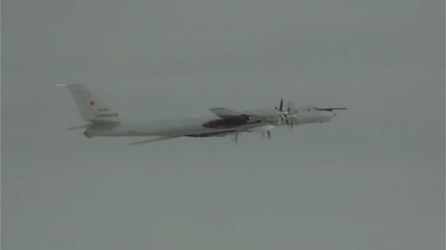 EEUU interceptó a cuatro aviones rusos cerca de Alaska