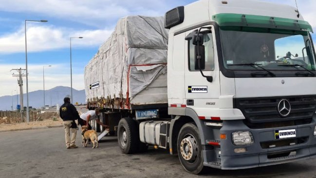 PDI decomisó 600 millones de pesos en cigarros de contrabando en La Higuera