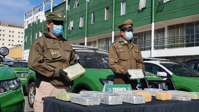 Taxista trasladó más de 20 kilos de droga utilizando permiso para circular en cuarentena