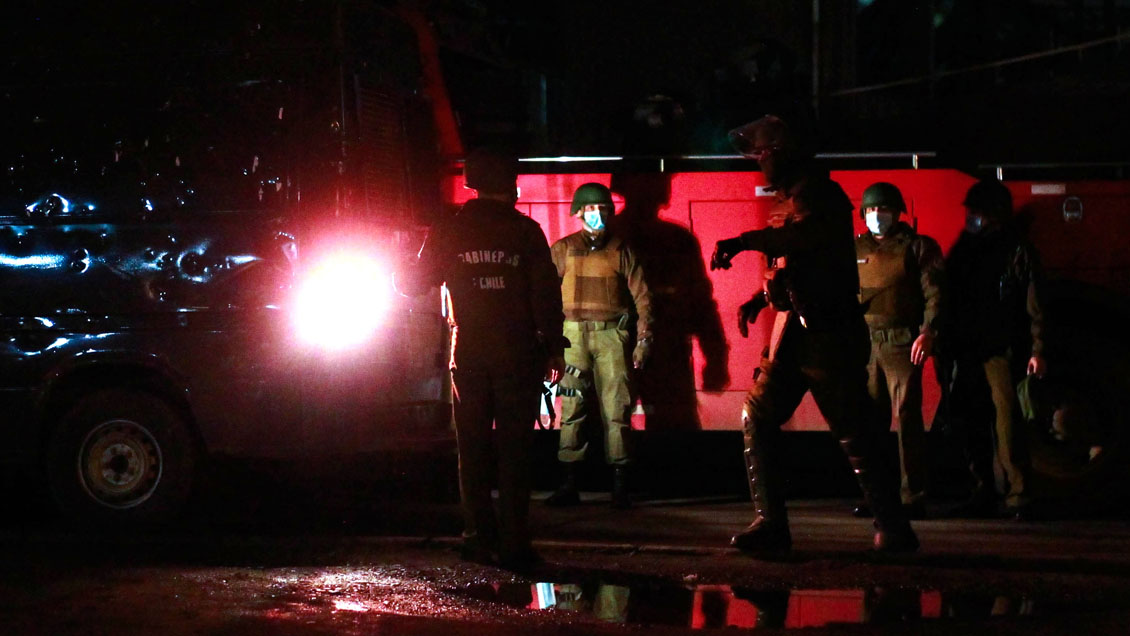 Diversas manifestaciones se registraron en varias comunas de Santiago