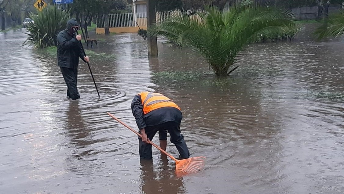 Ñuble: Onemi refuerza vigilancia en 130 puntos críticos ante nuevo sistema frontal