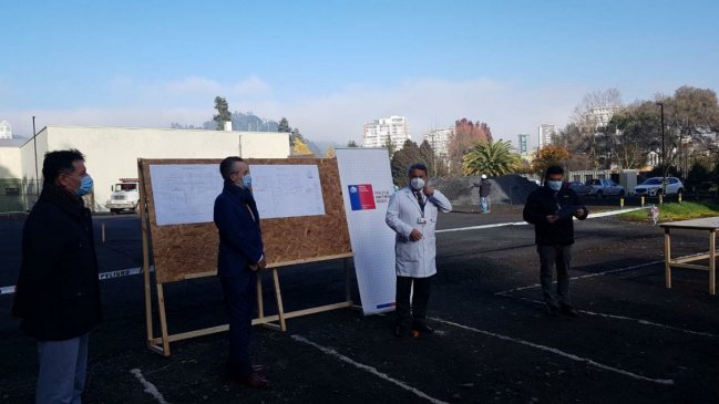 Ministerio de Salud ratificó construcción de hospital modular en la Universidad de Concepción
