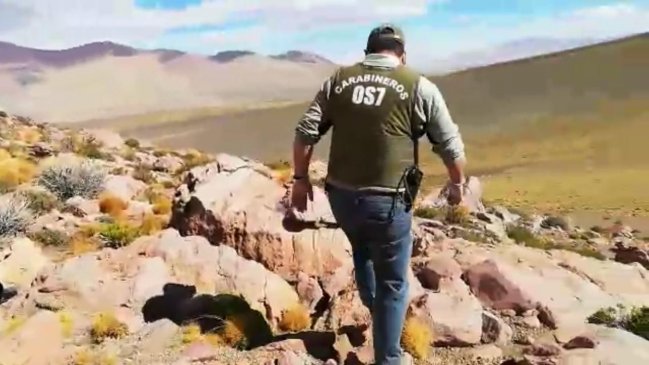 Menor fue detenido en pleno desierto con 54 kilos de marihuana