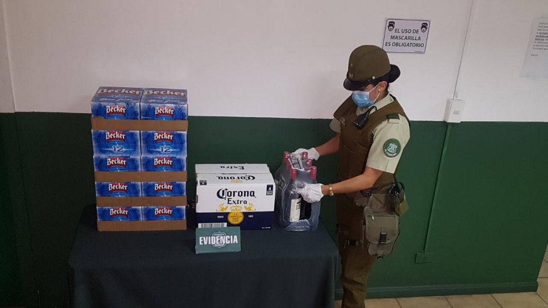 Clandestino de alcoholes fue desbaratado por tercera vez en Iquique