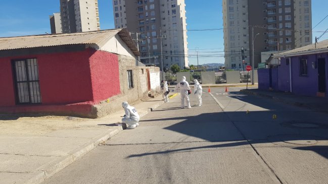 Hombre fue baleado en plena vía pública en Coquimbo