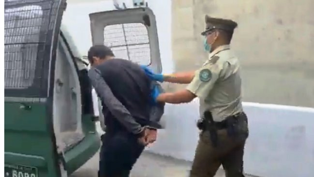 Carabineros detuvo a sujeto sospechoso de robo con intimidación en Iquique