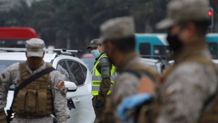   Militares y carabineros refuerzan control sanitario en Baquedano 